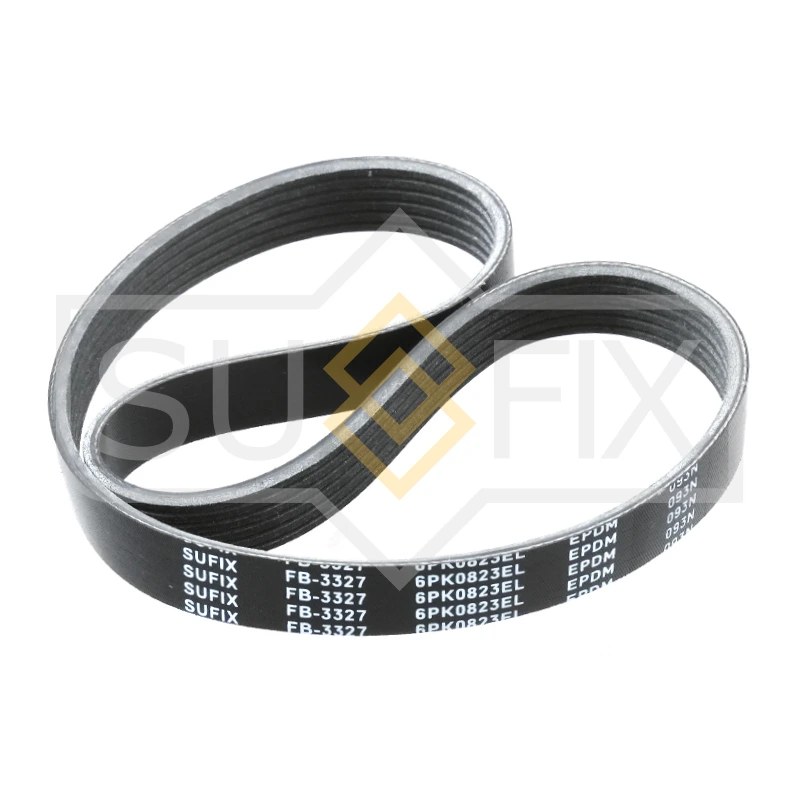 Ремень поликлиновой эластичный 6PK0823EL LADA GRANTA 2190-94/KALINA 2192-94/PRIORA 2170-72 · SUFIX FB3327