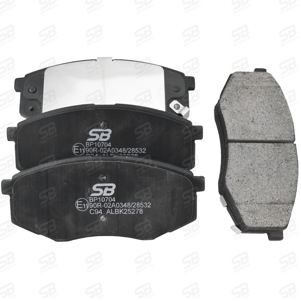 Колодки тормозные дисковые | перед | · SB NAGAMOCHI BP10704