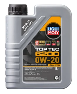 0W-20 Top Tec 6200, 1л (синт.мотор.масло)