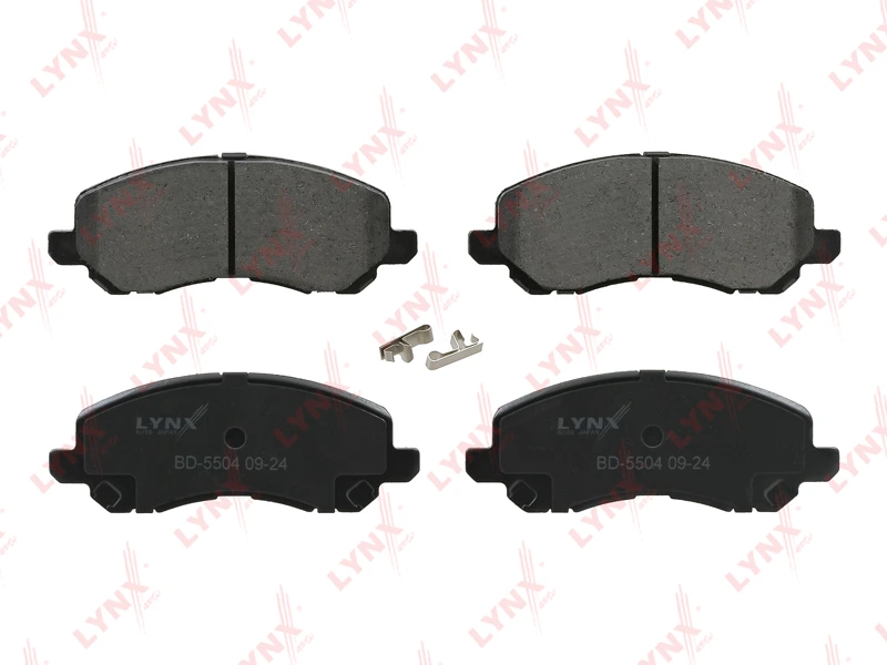 Колодки тормозные дисковые | перед | · LYNXAUTO BD5504