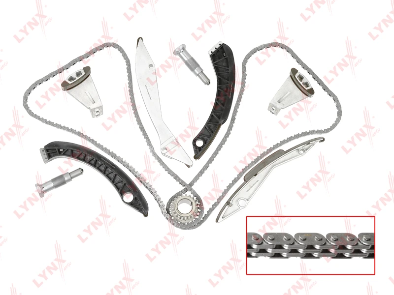 Комплект цепи ГРМ · LYNXAUTO TK0190