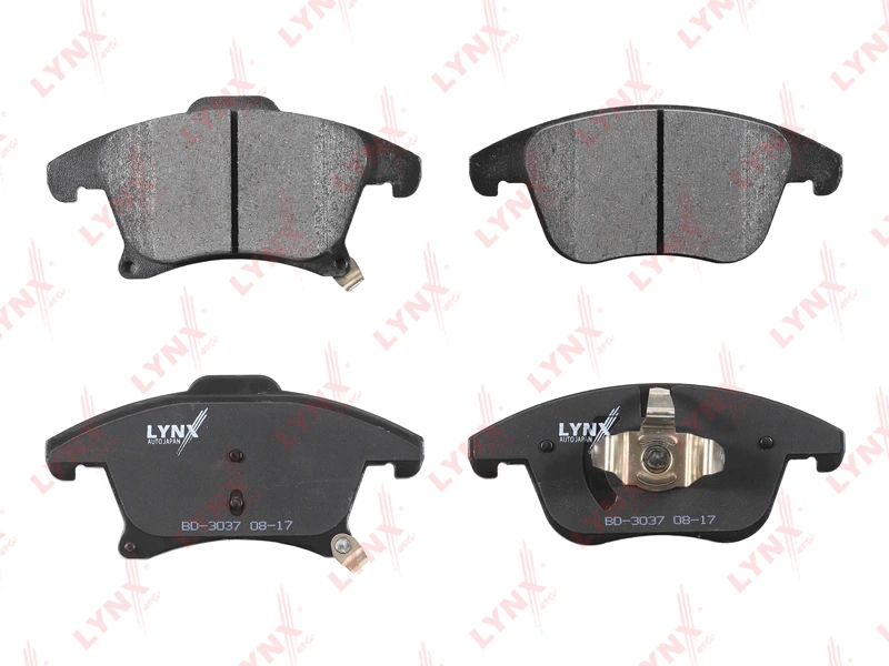 Колодки тормозные дисковые | перед | · LYNXAUTO BD3037