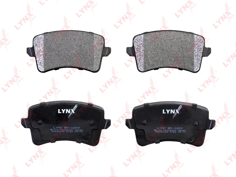 Колодки тормозные дисковые | зад | · LYNXAUTO BD1223