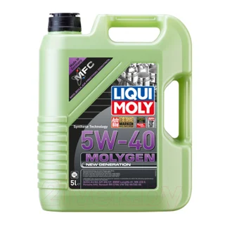 5W-40 Molygen New Generation, 5л (НС-синт.мотор.масло)