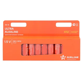 Батарейки LR6/AA щелочные 12 шт.