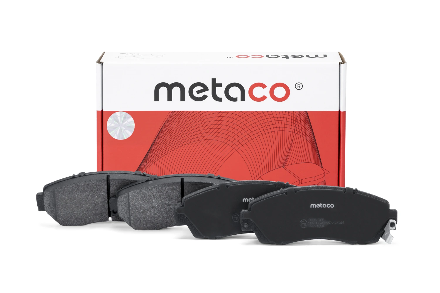 Колодки тормозные дисковые | перед | · METACO 3000-785