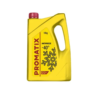 Антифриз, готовый раствор G12+ -40 красный 10 кг.