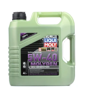 5W-40 Molygen New Generation, 4л (НС-синт.мотор.масло)