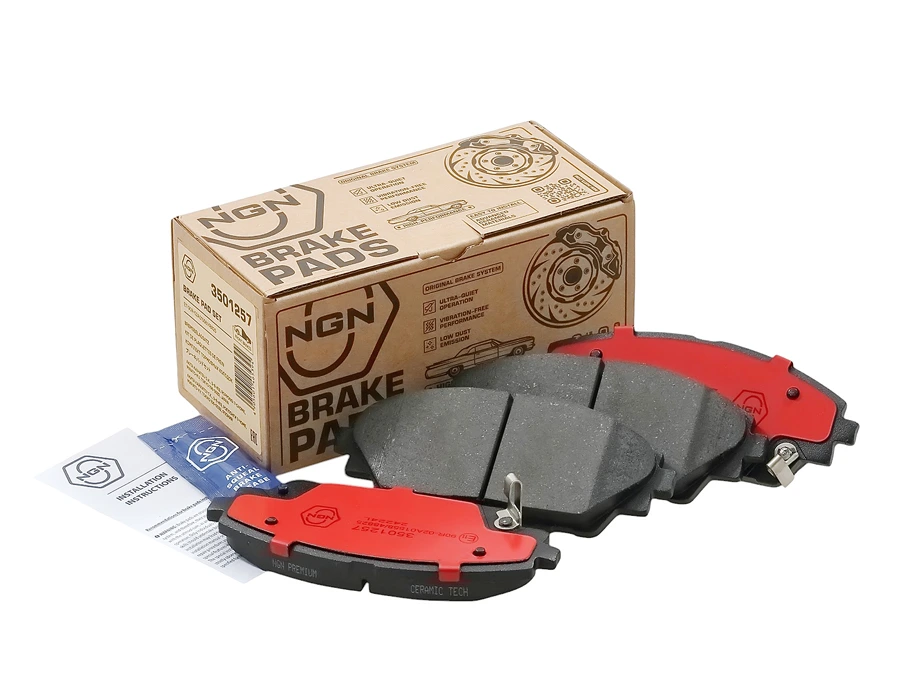 Колодки тормозные дисковые керамические | перед | · NGN 3501257