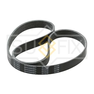 Ремень эластичный поликлиновой (ELASTIC BELT) 6PK0989EL