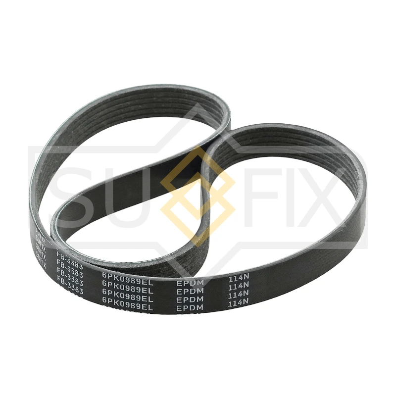 Ремень эластичный поликлиновой (ELASTIC BELT) 6PK0989EL · SUFIX FB3383