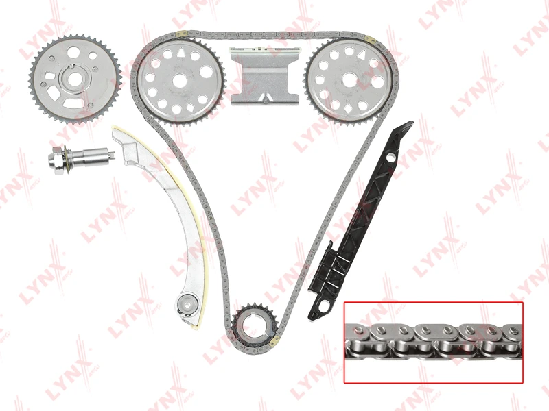 Комплект цепи ГРМ · LYNXAUTO TK0183