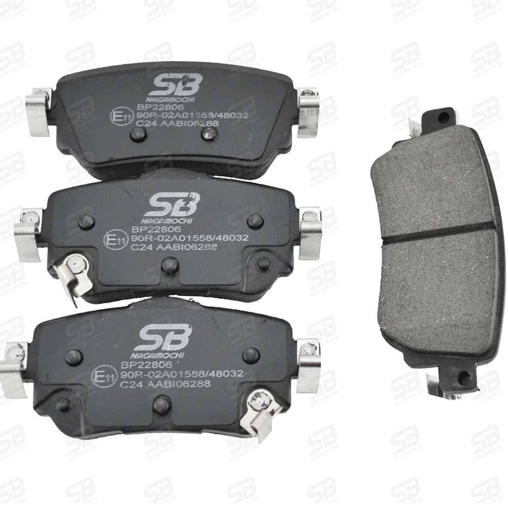 Колодки тормозные дисковые | зад | · SB NAGAMOCHI BP22806