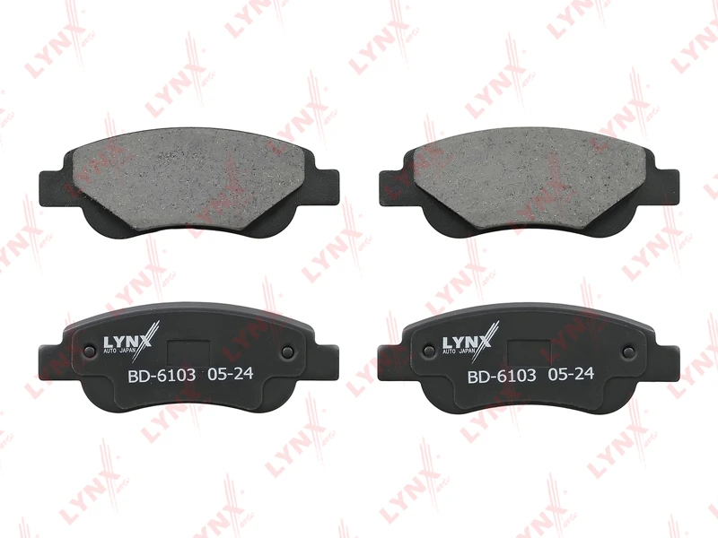 Колодки тормозные дисковые | перед | · LYNXAUTO BD6103