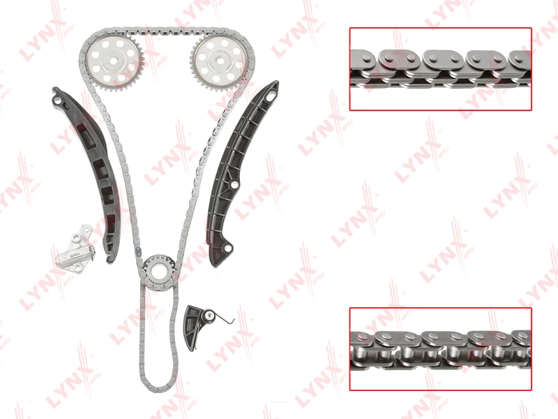 Комплект цепи ГРМ · LYNXAUTO TK0064