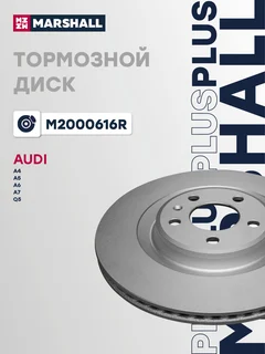 Диск тормозной Plus R | зад прав/лев |