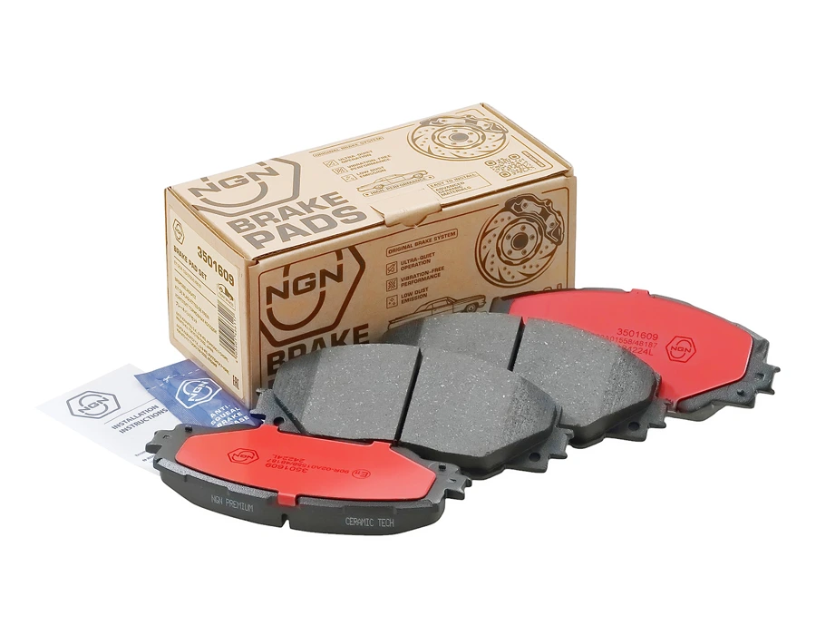 Колодки тормозные дисковые керамические | перед | · NGN 3501609