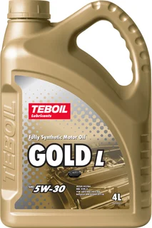 5W-30 Gold L, 4л (синт.мотор.масло)