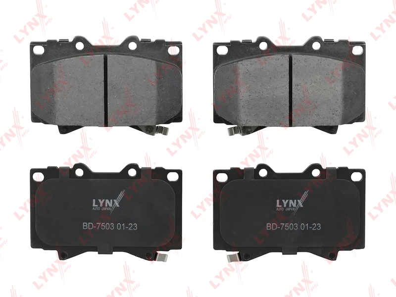 Колодки тормозные дисковые | перед | · LYNXAUTO BD7503
