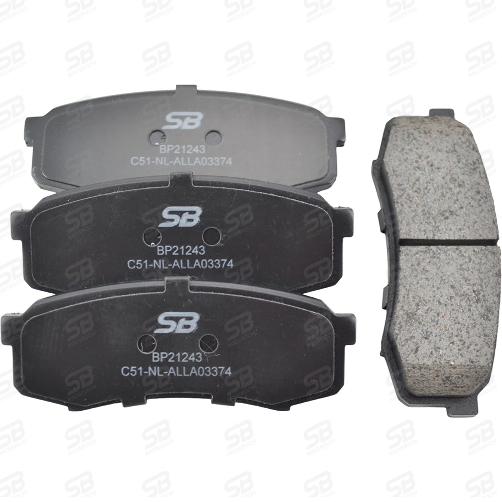 Колодки тормозные дисковые | зад | · SB NAGAMOCHI BP21243