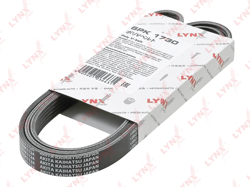 Ремень поликлиновой HCV · LYNXAUTO 6PK1730