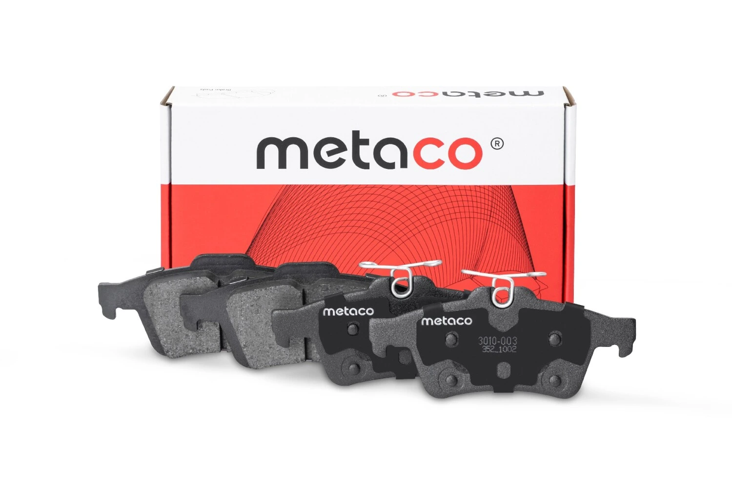 Колодки тормозные дисковые | зад | · METACO 3010003