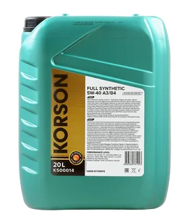 5W-40 FULL SYNTHETIC A3/B4 20л (синт. мотор. масло.)