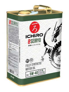 5W-40 SEIRYU SQ ACEA C3, 4л, (синт.мотор.масло)