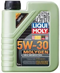 5W-30 Molygen New Generation, API SP, ILSAC GF-6A, 1л (НС-синт.мотор.масло)