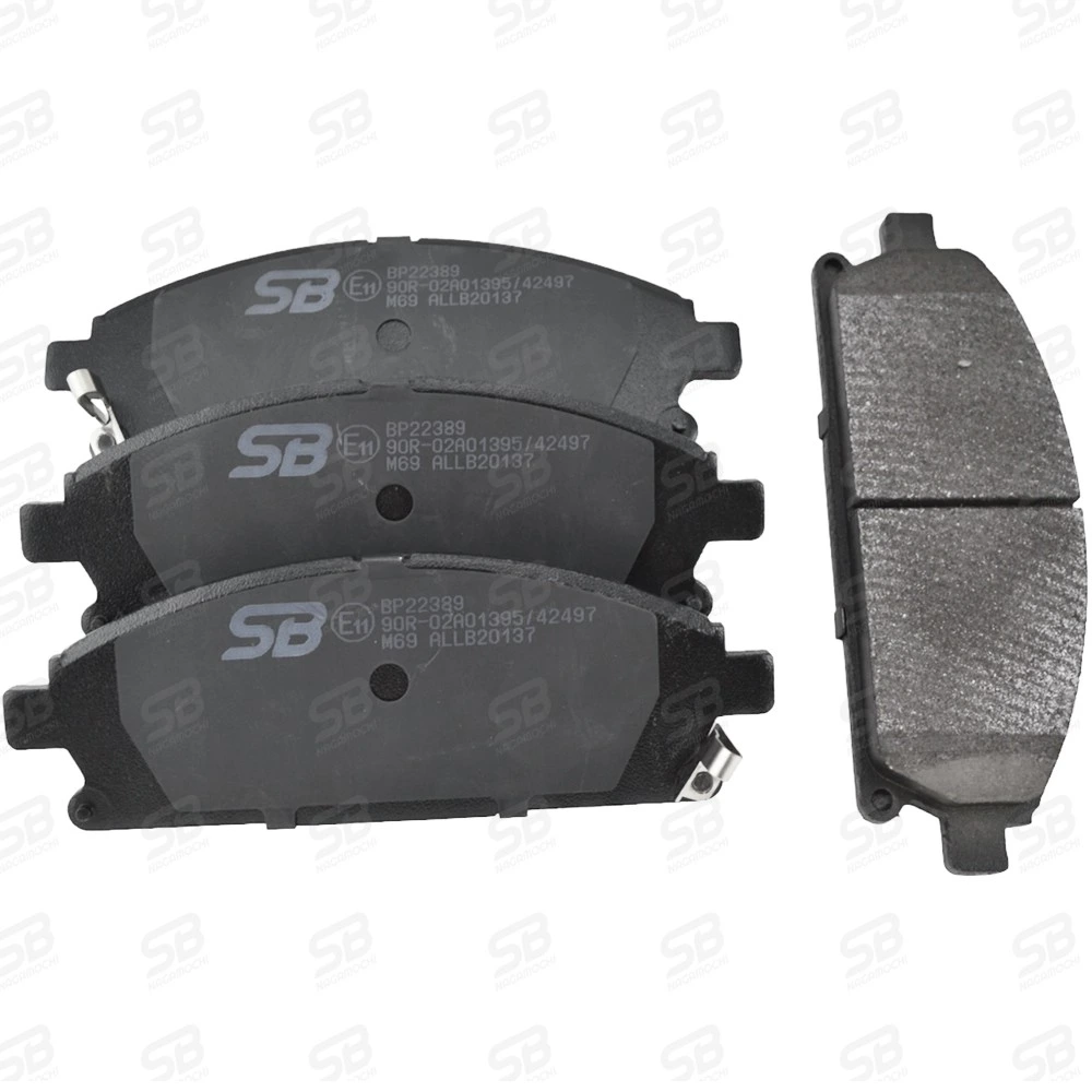 Колодки тормозные дисковые | перед | · SB NAGAMOCHI BP22389