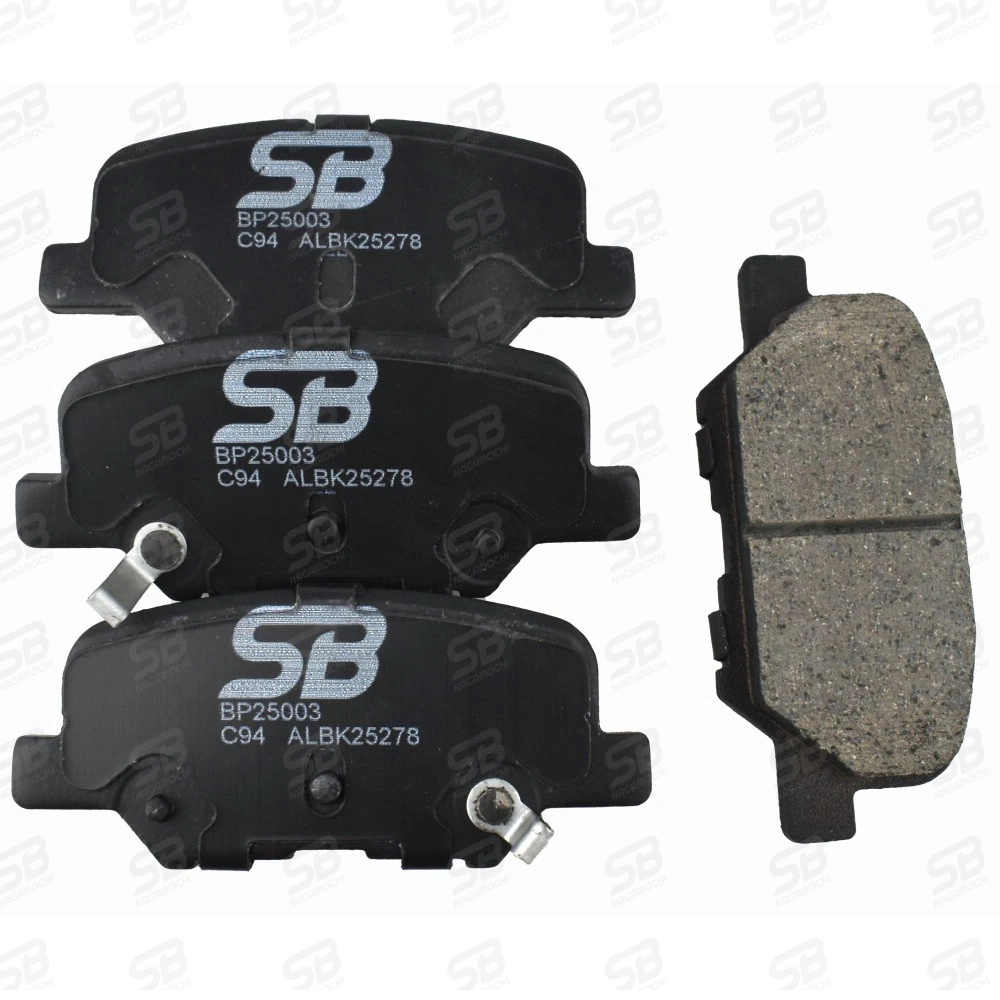 Колодки тормозные дисковые | зад | · SB NAGAMOCHI BP25003