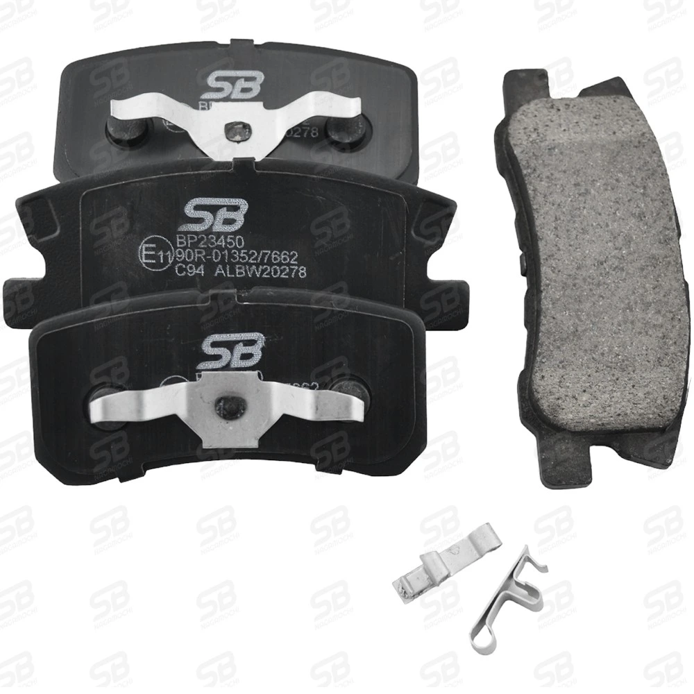 Колодки тормозные дисковые | зад | · SB NAGAMOCHI BP23450