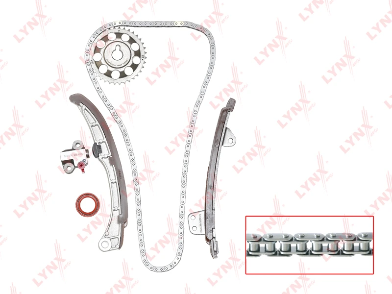 Комплект цепи ГРМ · LYNXAUTO TK0040