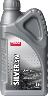 5W-40 Silver SN, 1л (полусинт.мотор.масло)