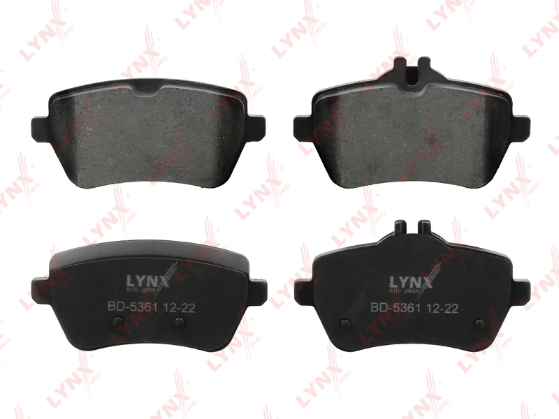 Колодки тормозные дисковые | зад | · LYNXAUTO BD5361
