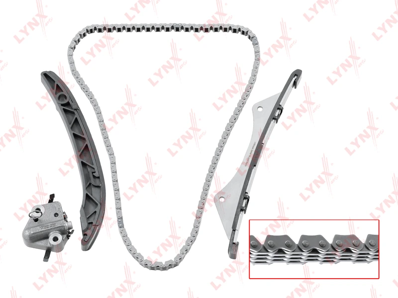 Комплект цепи ГРМ · LYNXAUTO TK0221