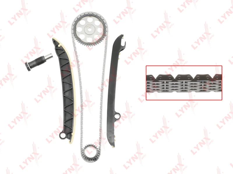 Комплект цепи ГРМ · LYNXAUTO TK0054