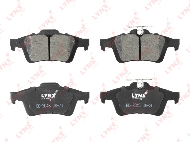 Колодки тормозные дисковые | зад | · LYNXAUTO BD3045