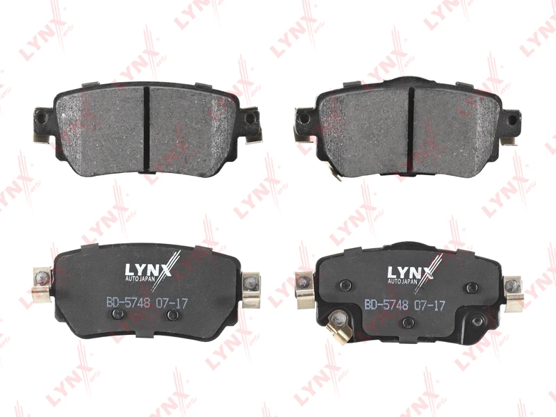 Колодки тормозные дисковые | зад | · LYNXAUTO BD5748