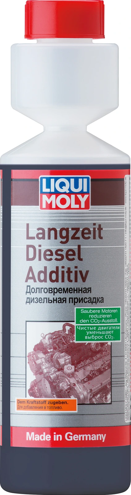 Присадка долговременная дизельная Langzeit Diesel Additiv, 250мл · LIQUI MOLY 2355