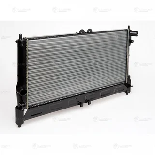 Радиатор охл. алюм. сборн. для а/м Chevrolet Lanos A/C (02-) 1.5/1.6 MT