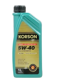 5W-40 FULL SYNTHETIC A3/B4 1л (синт. мотор. масло.)