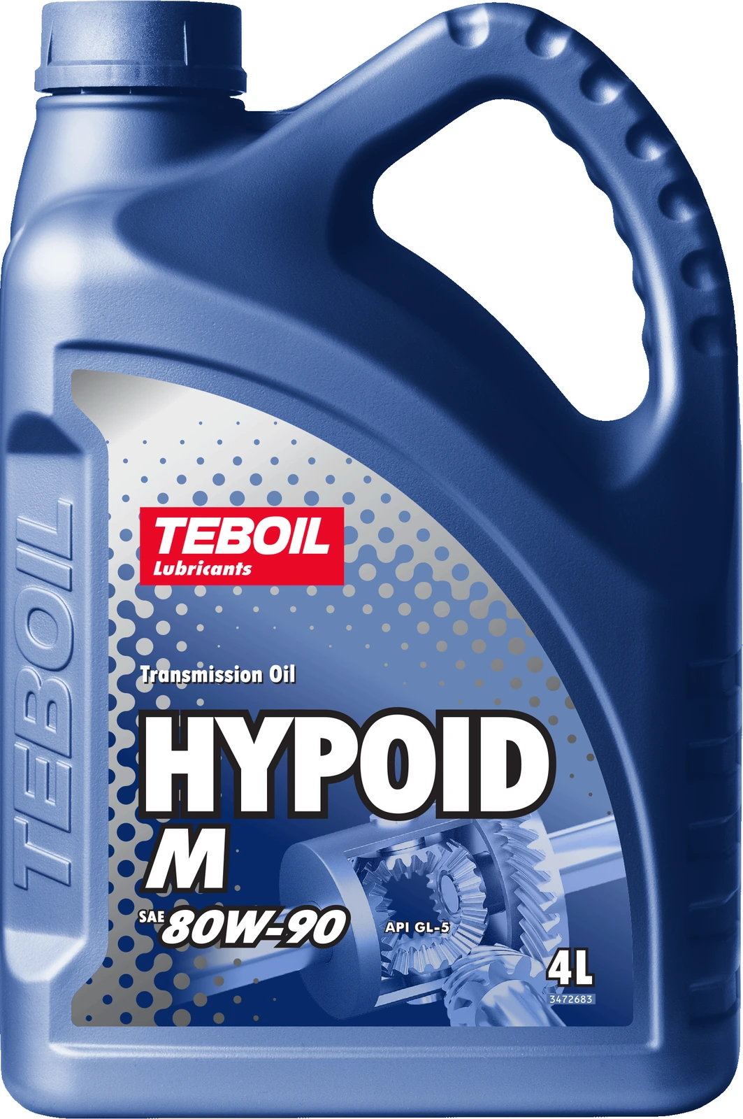 80W-90 Hypoid M GL-5, 4л (минерал.транс.масло) · TEBOIL 3456361