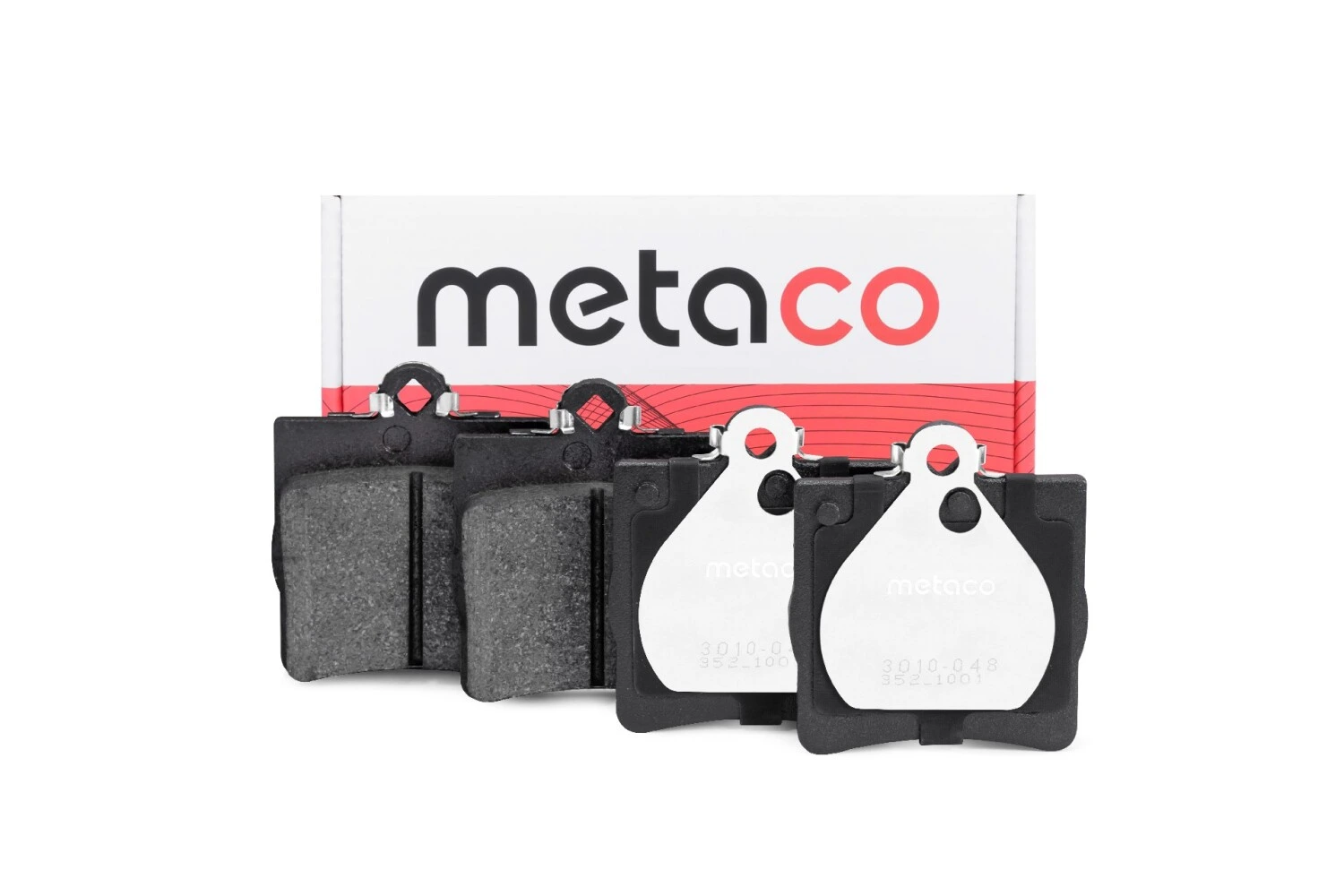 Колодки тормозные дисковые | зад | · METACO 3010-048