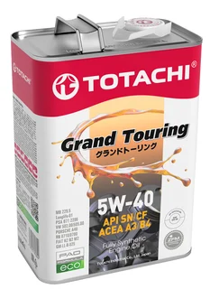 5W-40 Grand Touring SN/CF 4л (синт. мотор. масло)