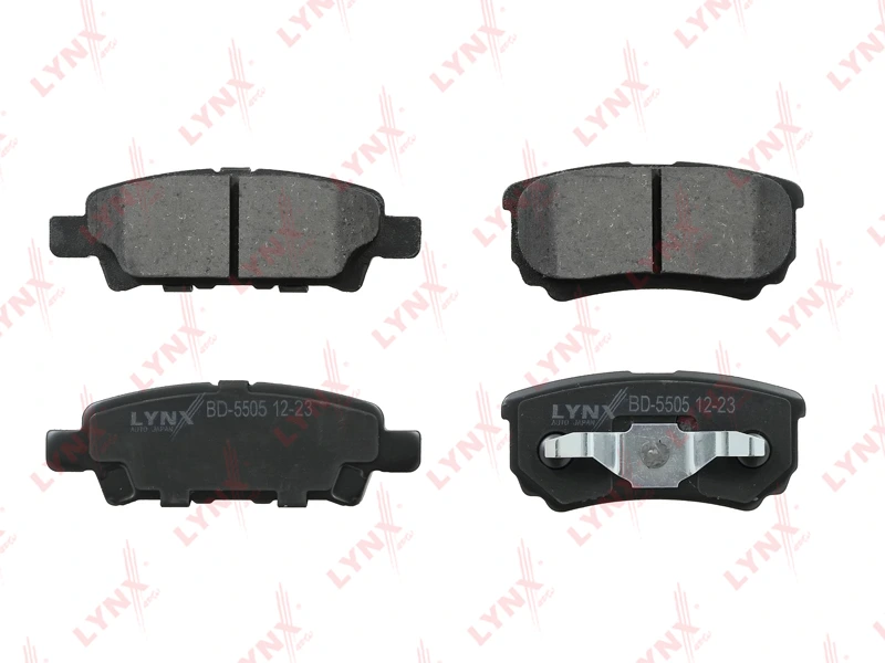 Колодки тормозные дисковые | зад | · LYNXAUTO BD5505