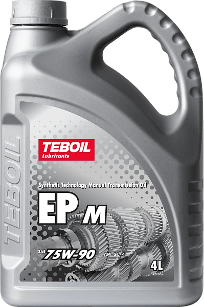 75W-90 EP M, 4л (полусинт.транс.масло) · TEBOIL 3733384