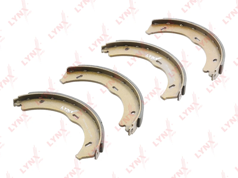 Колодки тормозные барабанные | зад | · LYNXAUTO BS8009