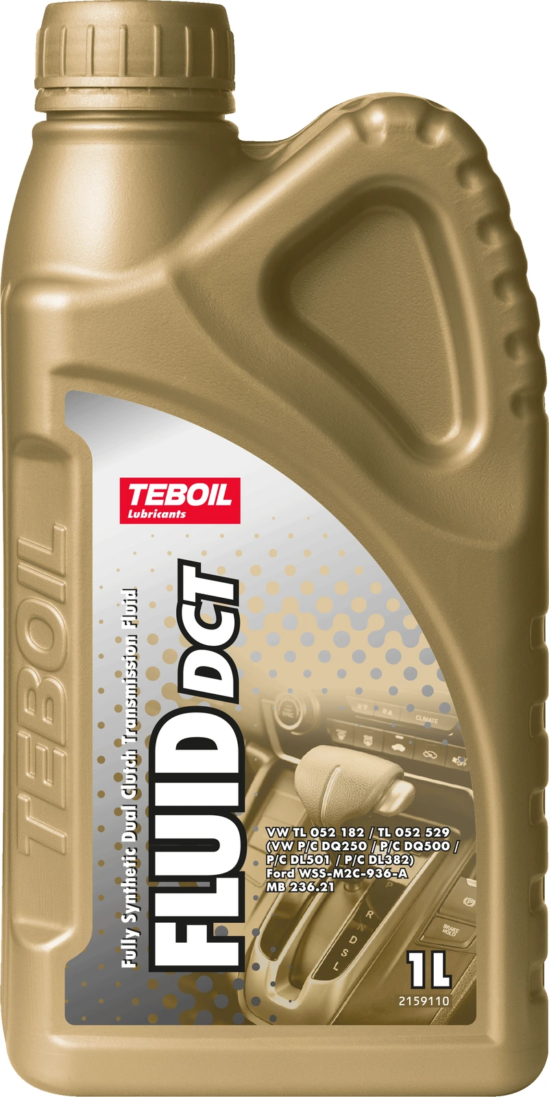 Fluid DCT, 1л (синт.транс.масло для роботизированных КПП) · TEBOIL 2150461