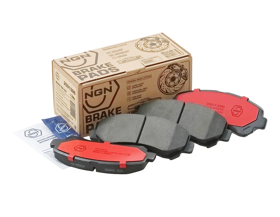 Колодки тормозные дисковые керамические | перед | · NGN 3501396